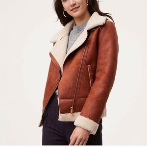 LOFT Aviator jacket — size XS